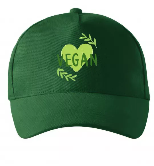 Кепка Vegan Темно-зеленый фото
