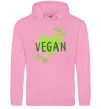 Жіноча толстовка (худі) Vegan Рожевий фото