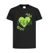 Детская футболка Vegan Черный фото