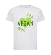 Детская футболка Vegan Белый фото