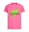 Детская футболка Vegan Ярко-розовый фото