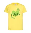 Детская футболка Vegan Лимонный фото