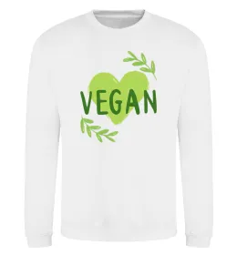 Свитшот Vegan Белый фото