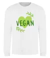 Свитшот Vegan Белый фото
