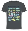 Мужская футболка Find the fish Графит фото