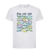 Дитяча футболка Find the fish Білий фото
