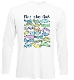 Лонгслив Find the fish