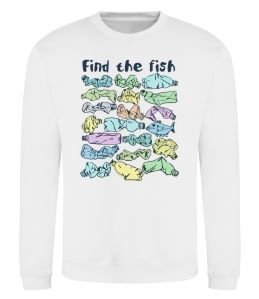 Свитшот Find the fish