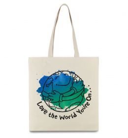 Эко-сумка Love the world you're on Эко-сумка Love the world you're on
