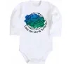 Детский боди Love the world you're on Белый Детский боди Love the world you're on Белый фото