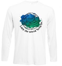 Лонгслів Love the world you're on Лонгслів Love the world you're on