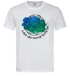 Чоловіча футболка Love the world you're on Білий Чоловіча футболка Love the world you're on Білий фото