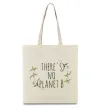 Еко-сумка There's no planet B Бежевий фото