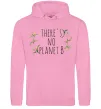 Жіноча толстовка (худі) There's no planet B Рожевий фото