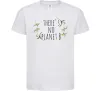 Дитяча футболка There's no planet B Білий Дитяча футболка There's no planet B Білий фото