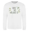 Свитшот There's no planet B Белый фото
