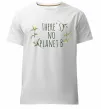 Чоловіча преміум футболка There's no planet B Білий Чоловіча преміум футболка There's no planet B Білий фото