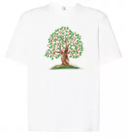 Футболка Оверсайз Green light Белый фото