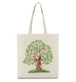 Эко-сумка Green tree with flowers Эко-сумка Green tree with flowers