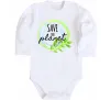 Детский боди Save our planet Белый фото