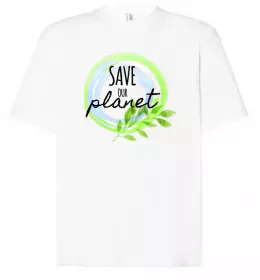 Футболка Оверсайз Resist plastic Белый фото