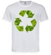 Чоловіча футболка Eco sighn Білий фото