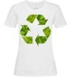 Женская футболка Eco sighn Белый фото
