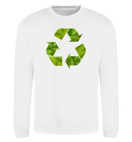 Світшот Eco sighn Білий фото