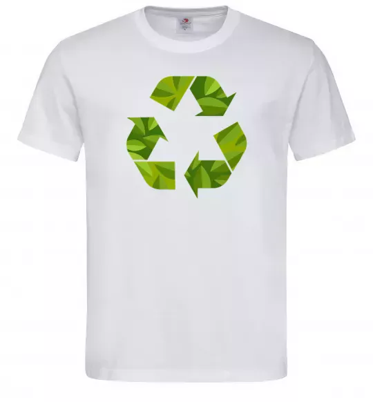 Чоловіча футболка Eco sighn Білий фото