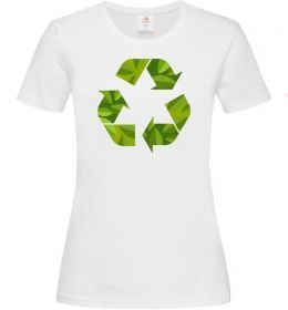 Женская футболка Eco sighn