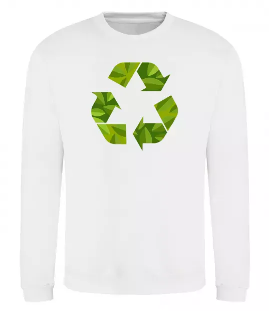 Свитшот Eco sighn Белый фото