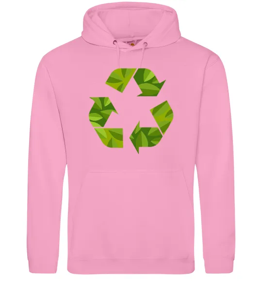 Мужская толстовка (худи) Eco sighn Розовый фото