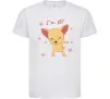 Детская футболка I'm ten dog Белый фото