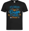 Чоловіча футболка It's called design Чорний фото