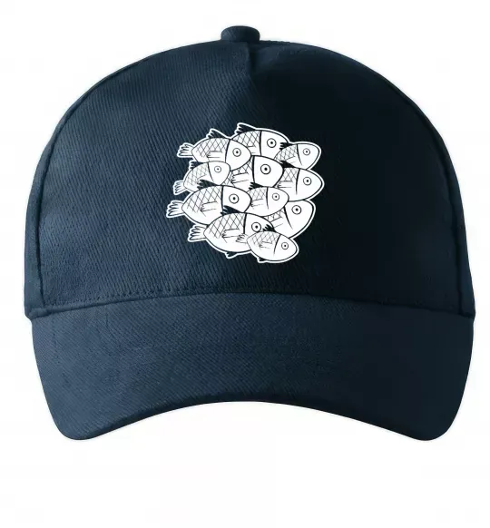 Кепка Fishes Темно-синий фото