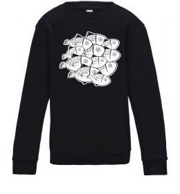 Детский Свитшот Fishes