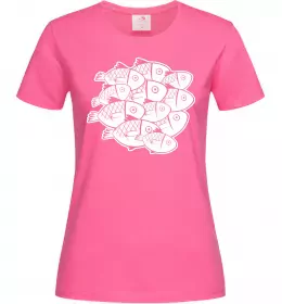 Жіноча футболка Енциклопедія рибалки Білий фото Жіноча футболка Енциклопедія рибалки Білий фото