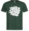 Мужская футболка Fishes Темно-зеленый Мужская футболка Fishes Темно-зеленый фото