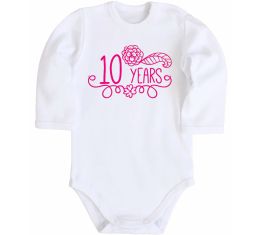 Дитячий бодік 10 years for girl