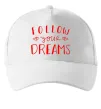 Кепка Follow your dreams Білий Кепка Follow your dreams Білий фото