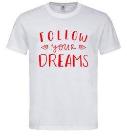 Мужская футболка Follow your dreams Мужская футболка Follow your dreams