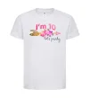 Детская футболка I'm ten let's party Белый фото