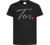 Дитяча футболка Ten heart Чорний Дитяча футболка Ten heart Чорний фото