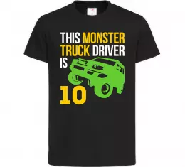 Детская футболка 10 years of awesomeness Черный фото