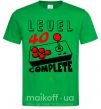 Чоловіча футболка Level 40 complete best player Зелений фото