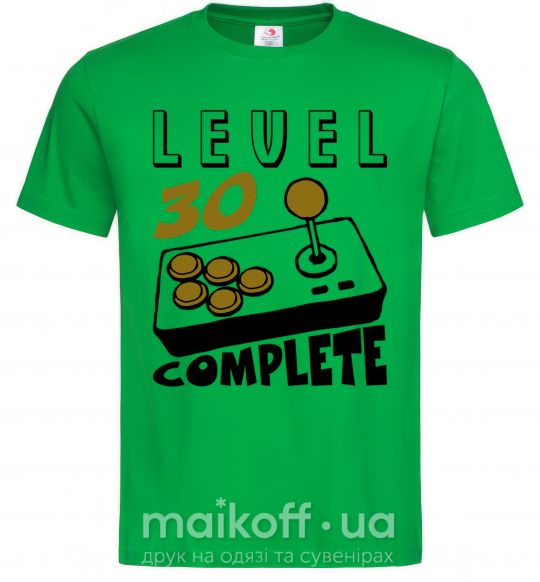 Чоловіча футболка Level 30 complete Зелений фото