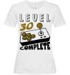 Женская футболка Level 30 complete Белый фото