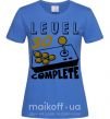 Жіноча футболка Level 30 complete Яскраво-синій фото