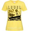 Женская футболка Level 30 complete Лимонный фото