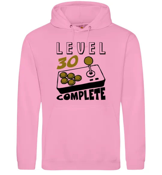 Женская толстовка (худи) Level 30 complete Розовый фото